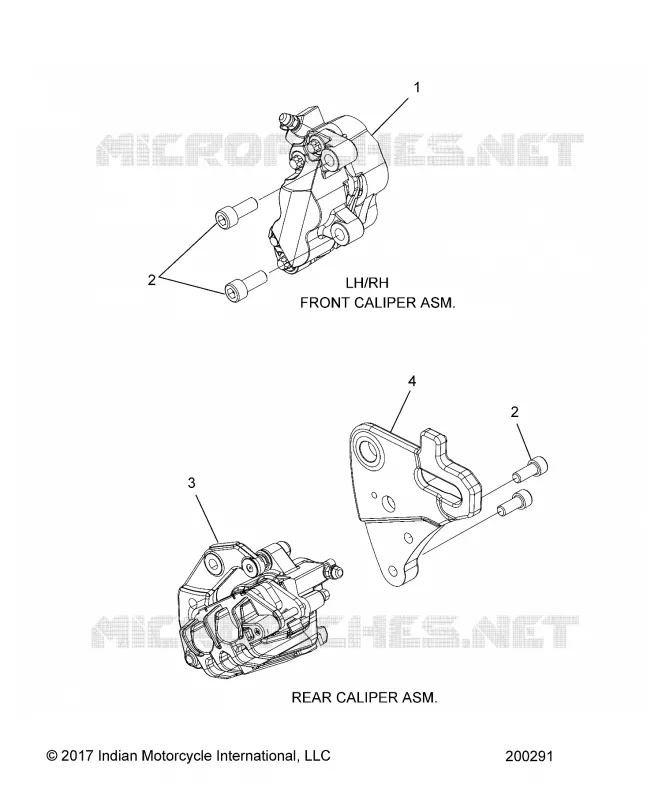 BRAKES, PINZA FRENO DELANTERA / TRASEIRA