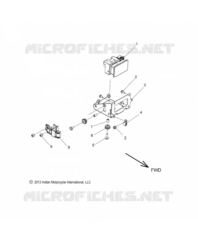 FRENOS, ABS MODULE ASM.