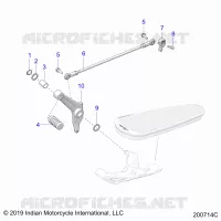 TREN, SHIFT PEDAL AND SHIFT LINKAGE
