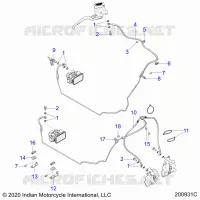 FRENOS, FRENO LINE, FRONT, ABS