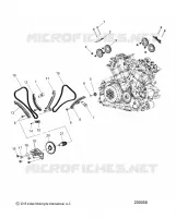 ENGINE, CAM CHAIN AND SPROCKETS