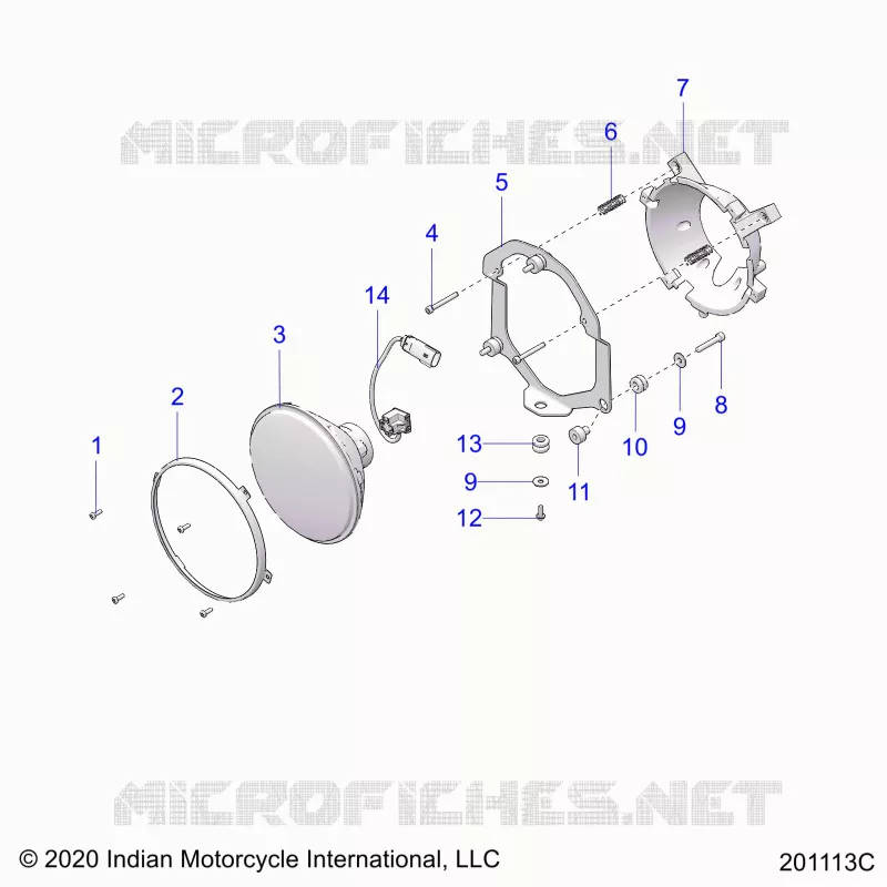 ELECTRICA, HEADLIGHT