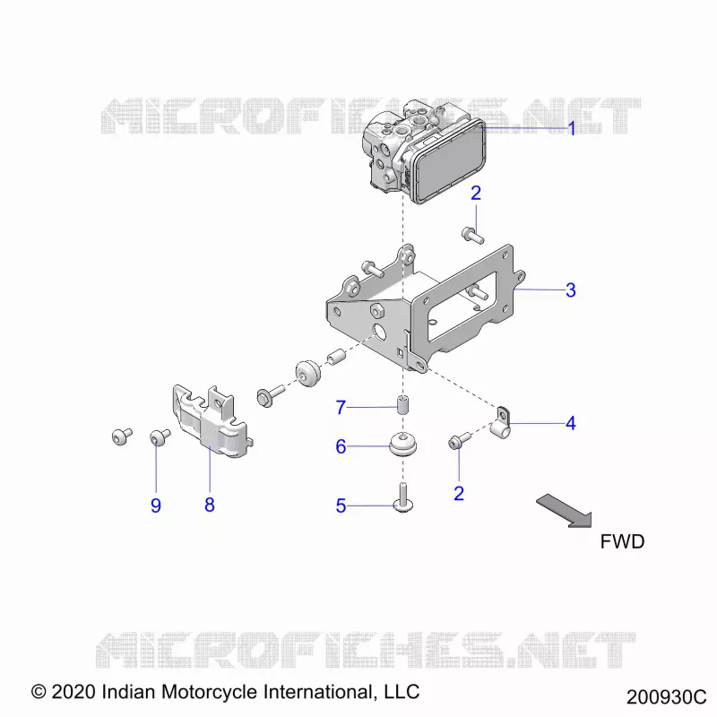 FRENOS, ABS MODULE ASM.