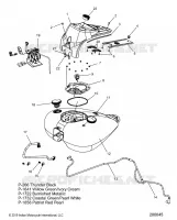 SISTEMA DE COMBUSTIBLE, FUEL TANK ASM.