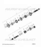 TREN, INPUT/OUTPUT SHAFT ASM.