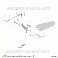 TREN, SHIFT PEDAL AND SHIFT LINKAGE