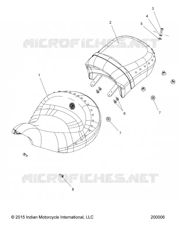 ASIENTO, DRIVER/PASSENGER