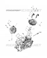 ENGINE, CULATA ASM.