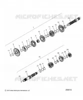 TREN, INPUT/OUTPUT SHAFT ASM.