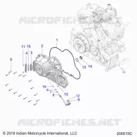 ENGINE, PRIMARY AND TAPA DEL EMBRAGUE