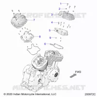 MOTOR, ROCKER COVERS