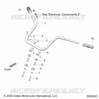 STEERING, SOPORTE DE MANILLAR AND GRIPS