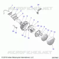 ENGINE, TOMA DE AIRE SYSTEM