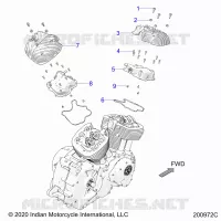 MOTOR, ROCKER COVERS