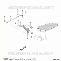 TREN, SHIFT PEDAL AND SHIFT LINKAGE