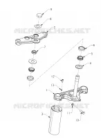 SUSPENSIÓN DELANTERA FORK MOUNTING BRACKETS