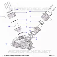 ENGINE, CYLINDER AND CULATA MNTG.