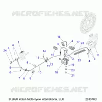 FRENO TRASERO ASM., W/ABS