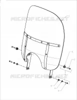 WINDSHIELD - N131C/D/V ALL OPTIONS (INDIANWINDSHIELD12CC)