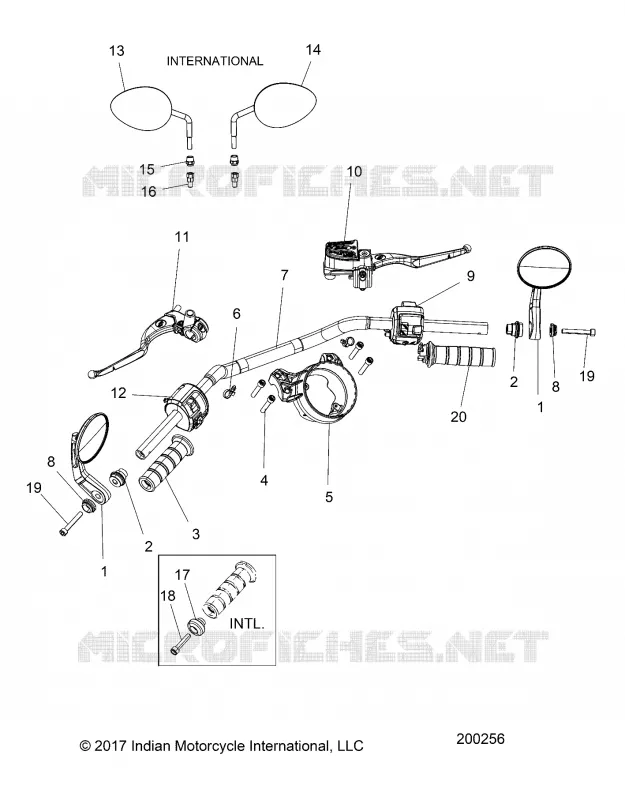 STEERING, MANILLAR ASSEMBLY