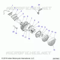 ENGINE, TOMA DE AIRE SYSTEM