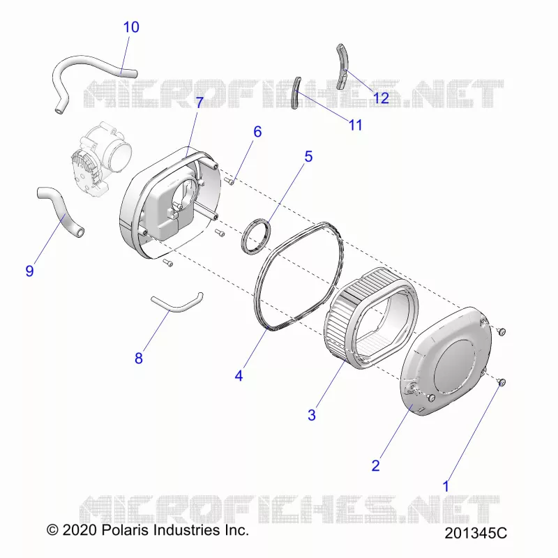 ENGINE, TOMA DE AIRE SYSTEM