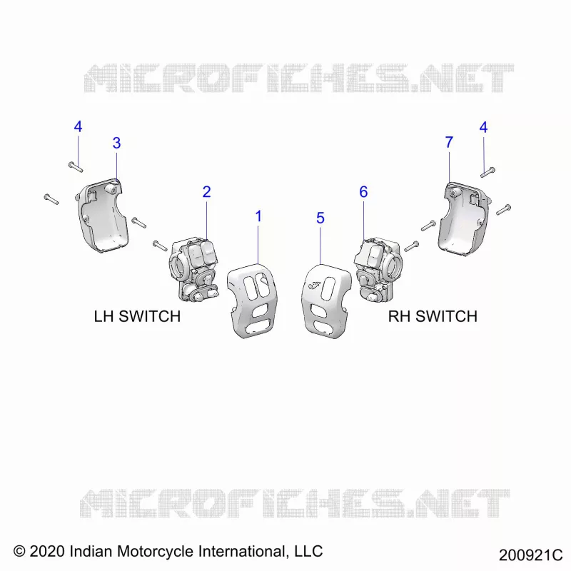 ELECTRICA, SWITCH CONTROLS, LH/RH