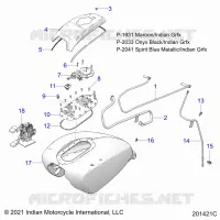 SISTEMA DE COMBUSTIBLE, FUEL TANK ASM.