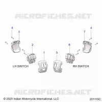 ELECTRICA, SWITCH CONTROLS, LH/RH