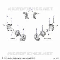 ELECTRICA, SWITCH CONTROLS, LH/RH