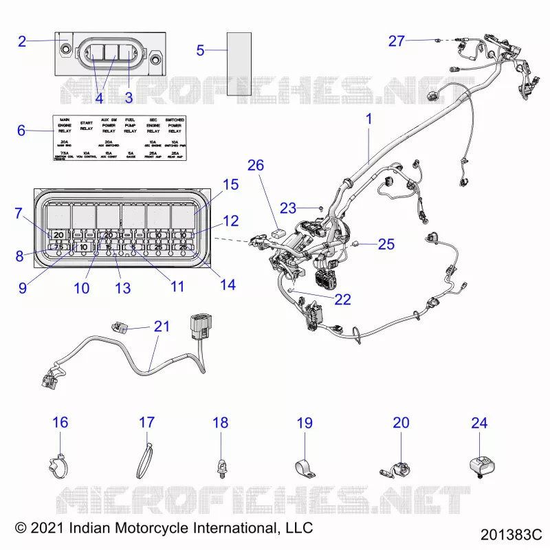 ELECTRICA, WIRE HARNESS