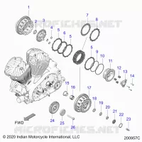 TREN, CLUTCH AND PRIMARY DRIVE