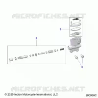 FRENO TRASERO, MASTER CYLINDER