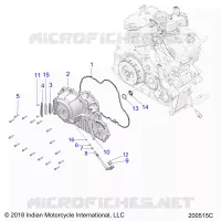 ENGINE, PRIMARY &amp; TAPA DEL EMBRAGUE