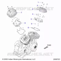 MOTOR, ROCKER COVERS