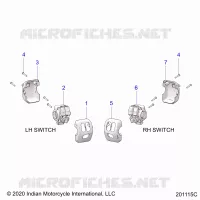 ELECTRICA, SWITCH CONTROLS, LH/RH