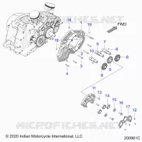 MOTOR, CAM SHAFTS AND GEARS