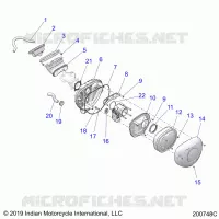 ENGINE, TOMA DE AIRE SYSTEM