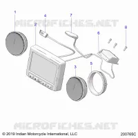 ELECTRICA, INSTRUMENT CLUSTER