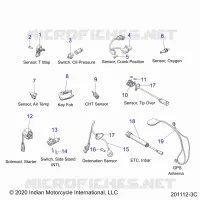 ELECTRICA, COMPONENTS 2 - N22DBABH/DBDBH ALL OPTIONS (201112