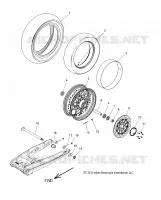 REAR WHEEL - N15CCC/CCV ALL OPTIONS (49INDIANWHEELRR14)