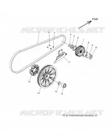 TREN, DRIVE SPROCKET, BELT AND GUARD