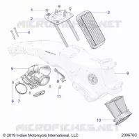 ENGINE, TOMA DE AIRE SYSTEM