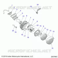 ENGINE, TOMA DE AIRE SYSTEM
