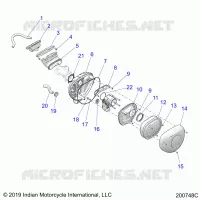 ENGINE, TOMA DE AIRE SYSTEM
