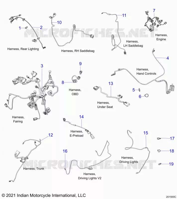 ELECTRICA, WIRE HARNESS 2