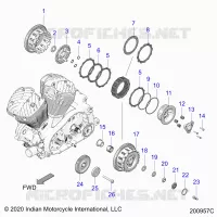 TREN, CLUTCH AND PRIMARY DRIVE