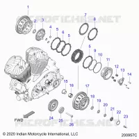 TREN, CLUTCH AND PRIMARY DRIVE