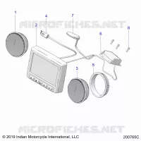 ELECTRICA, INSTRUMENT CLUSTER