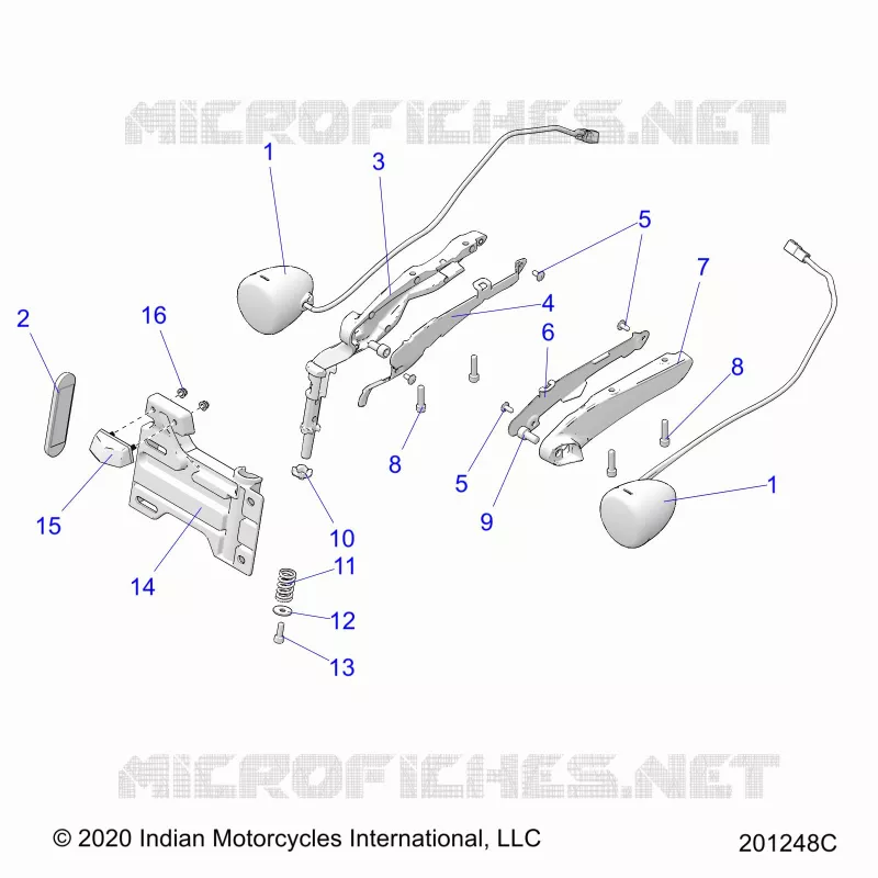 ELECTRICA, REAR LIGHTING AND TURN SIGNALS AND